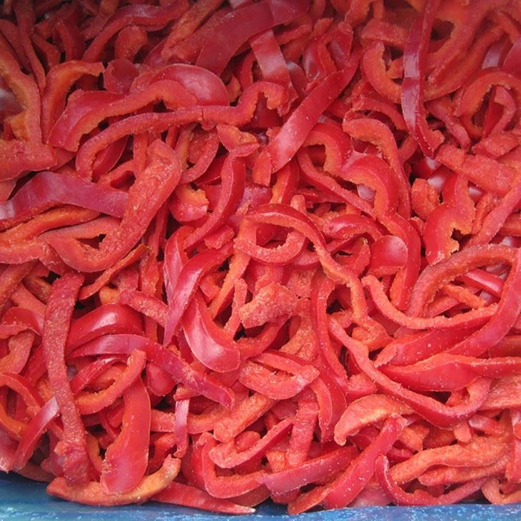 frozen red peppers